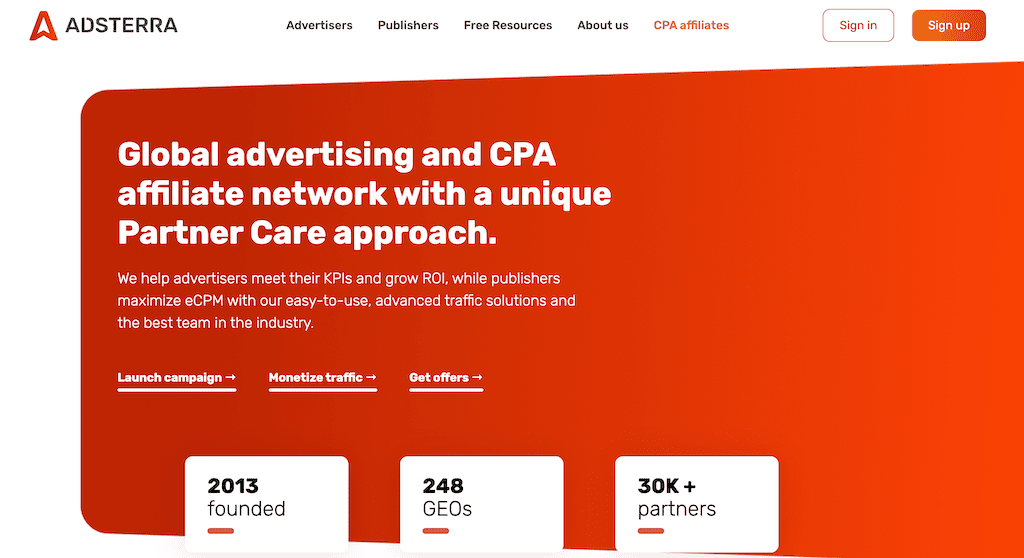 Adsterra Advertising Network