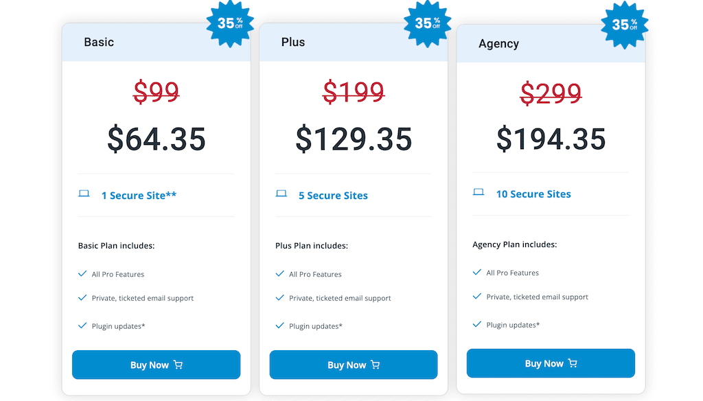 iThemes Security pricing discount